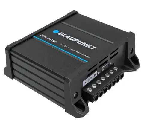 Blaupunkt Bpa-401Mi Class D Full Range Mini 410W 1-Channel Amplifier 1