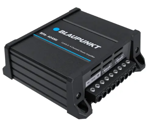 Blaupunkt Bpa-404Mi Class D Full Range Mini 4-Channel Amplifier 1