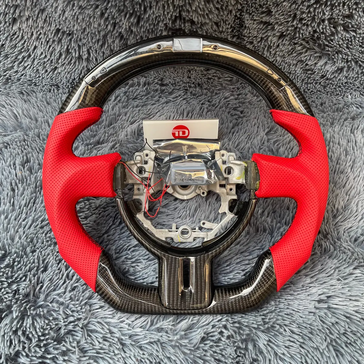2013-2016 Subaru Brz Scion Frs Gt86 Led Carbon Fiber Steering Wheel |Ttd Craft 1