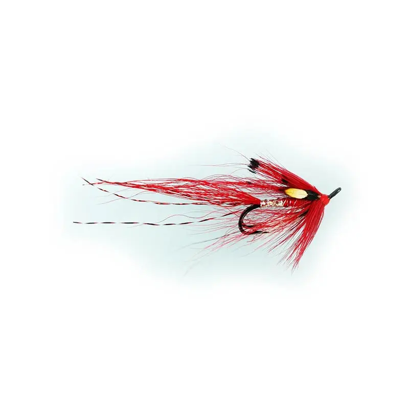 Caledonia Simply Red Shrimp Double Fly 1