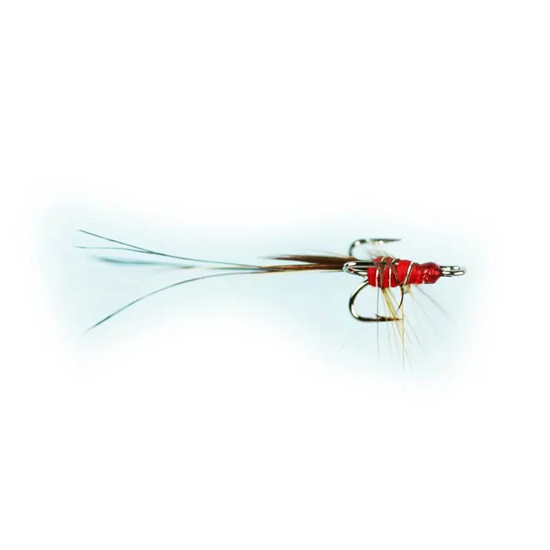 Caledonia Micro Red Francis Treble Fly 1