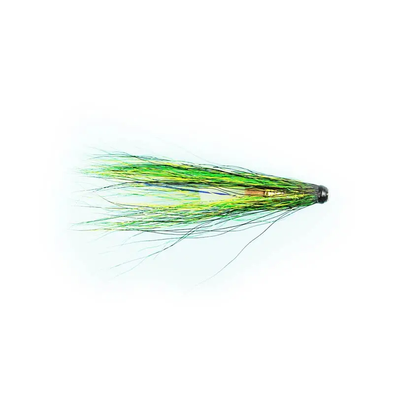 Caledonia Green Highlander Copper Tube Fly 1