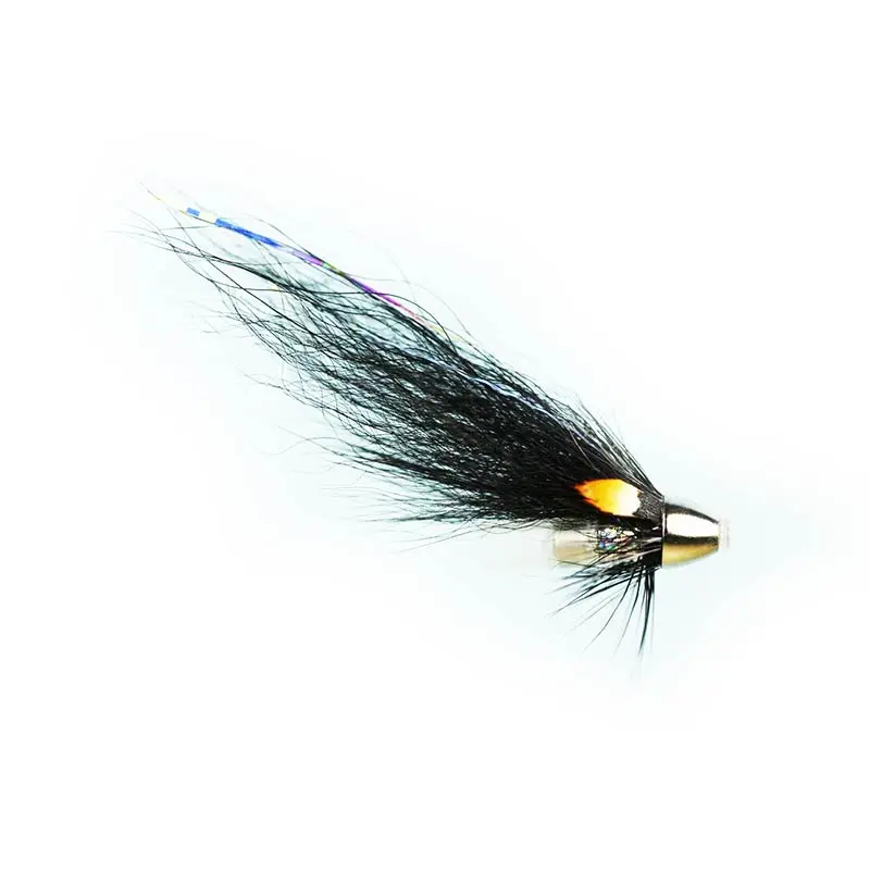 Caledonia Silver Stoats Tail Crimp Fly 1