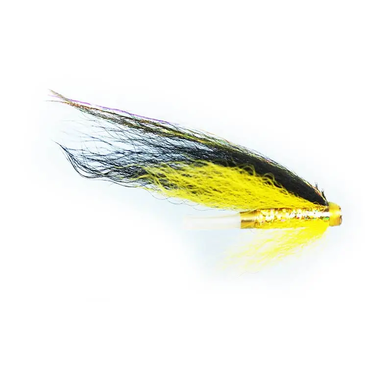 Caledonia Black & Yellow Loop Tube Fly 1
