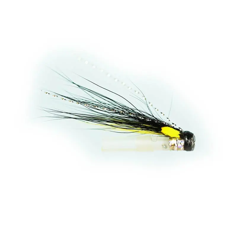 Caledonia Silver Stoat Riffle Hitch Tube Fly 1