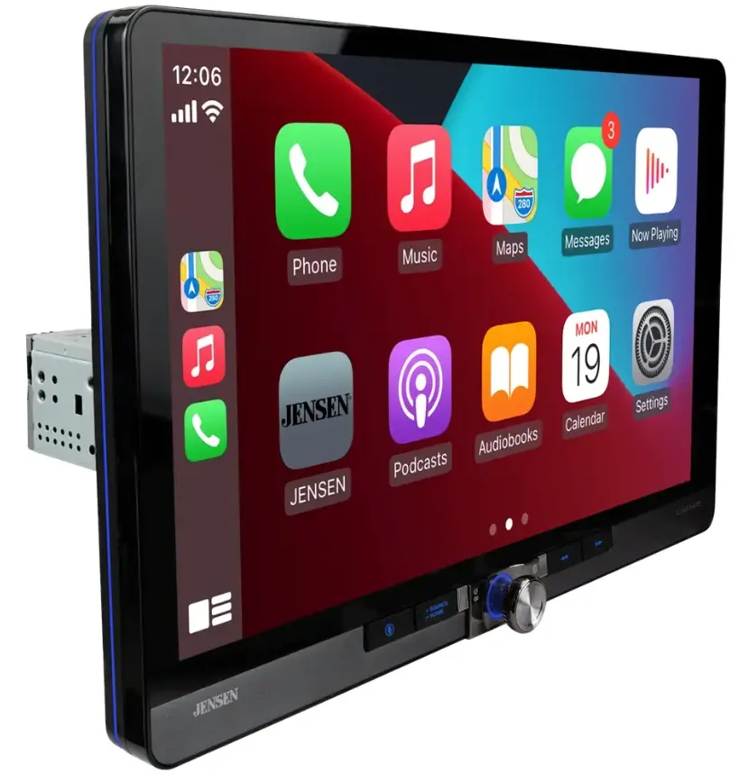 Jensen Car1415 14″ Receiver With Wireless Apple Carplay And Android Auto, Maestro 1