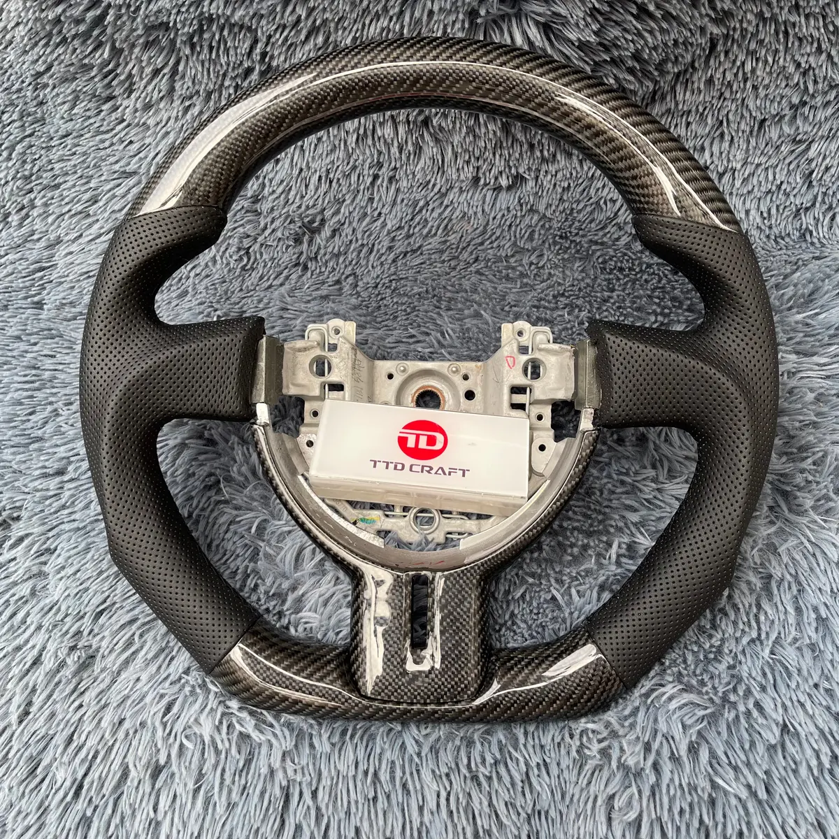 Brz Frs Gt86 Carbon Fiber With Leather Steering Wheel 2013-2016 |Ttd Craft 1