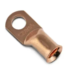 Ds18 Ccl 0 Or 4 Gauge Copper Ring Terminals - 10 Pack 1