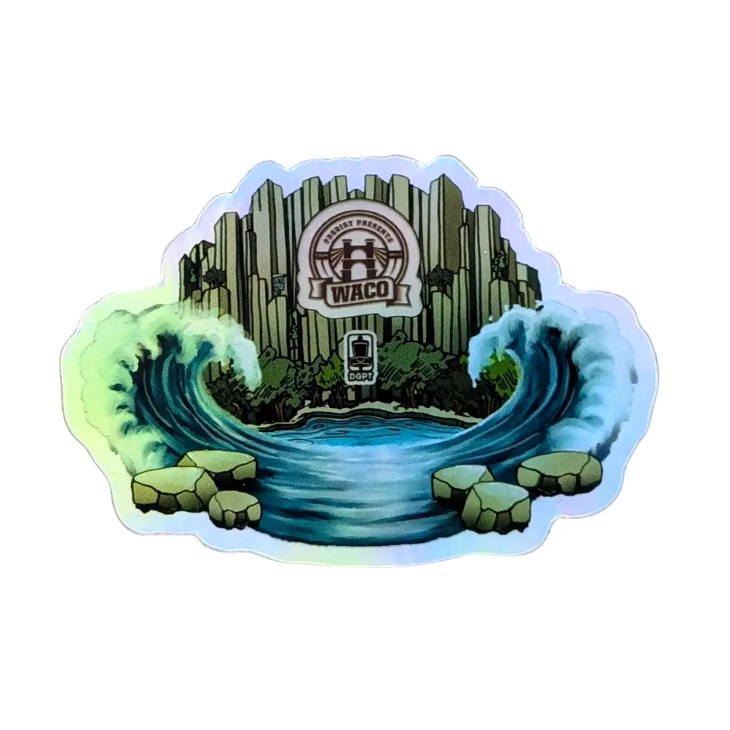 2025 Prodigy Presents: Waco Holographic Sticker 1