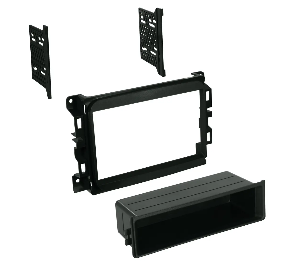 Cdk656 Single Iso Or Double-Din Dash Kit Dodge Ram '13-'16 1