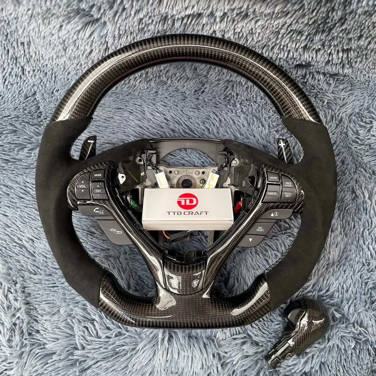 Acura Tl Carbon Fiber Steering Wheel 2009-2014 |Ttd Craft 3