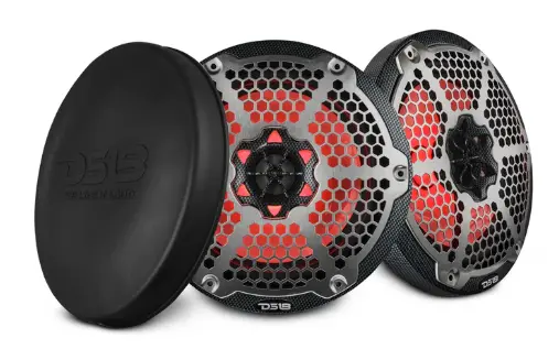 Ds18 Cf-8M Marine / Atv 8" Speakers With Led Lights 1