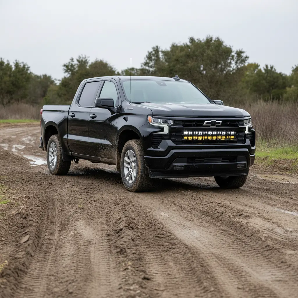 2022+ Chevrolet Silverado 1500 Dual 40S Light Bars Pro 1