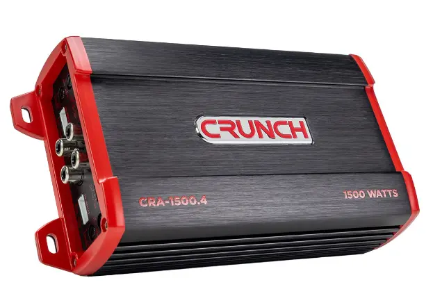 Crunch Cra-1500.4 4-Channel Amp 1500W Max 1