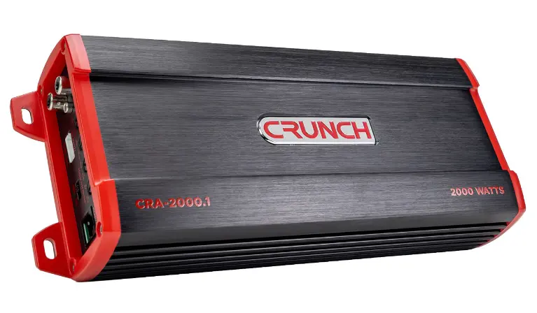 Crunch Cra-2000.1 1-Channel Amp 2000W Max 1