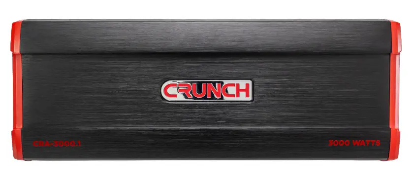 Crunch Cra-3000.1 1-Channel Amp 3000W Max 1