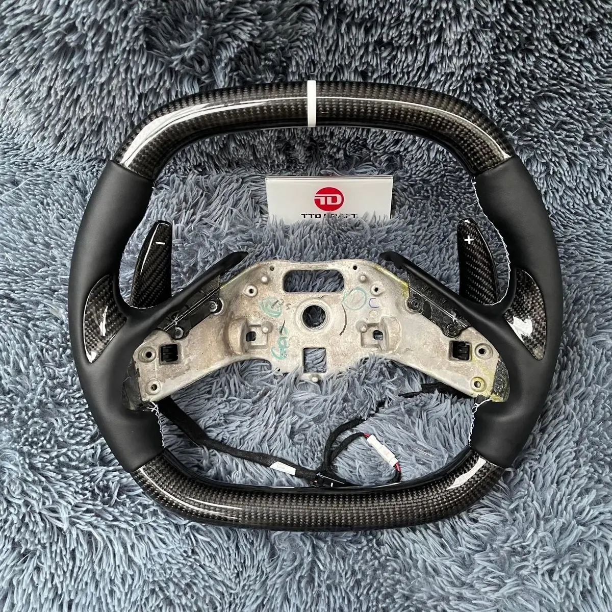 Custom Carbon Fiber Steering Wheel For Corvette C8|Ttd Craft 1