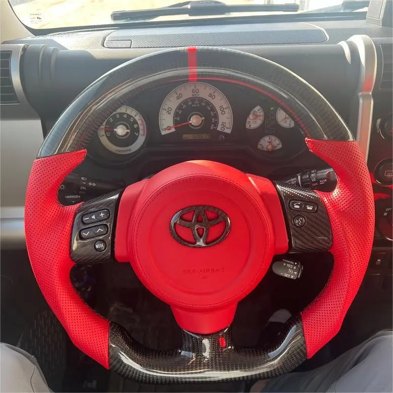 Custom Carbon Fiber Steering Wheel For 2006–2017 Fj Cruiser |Ttd Craft 1