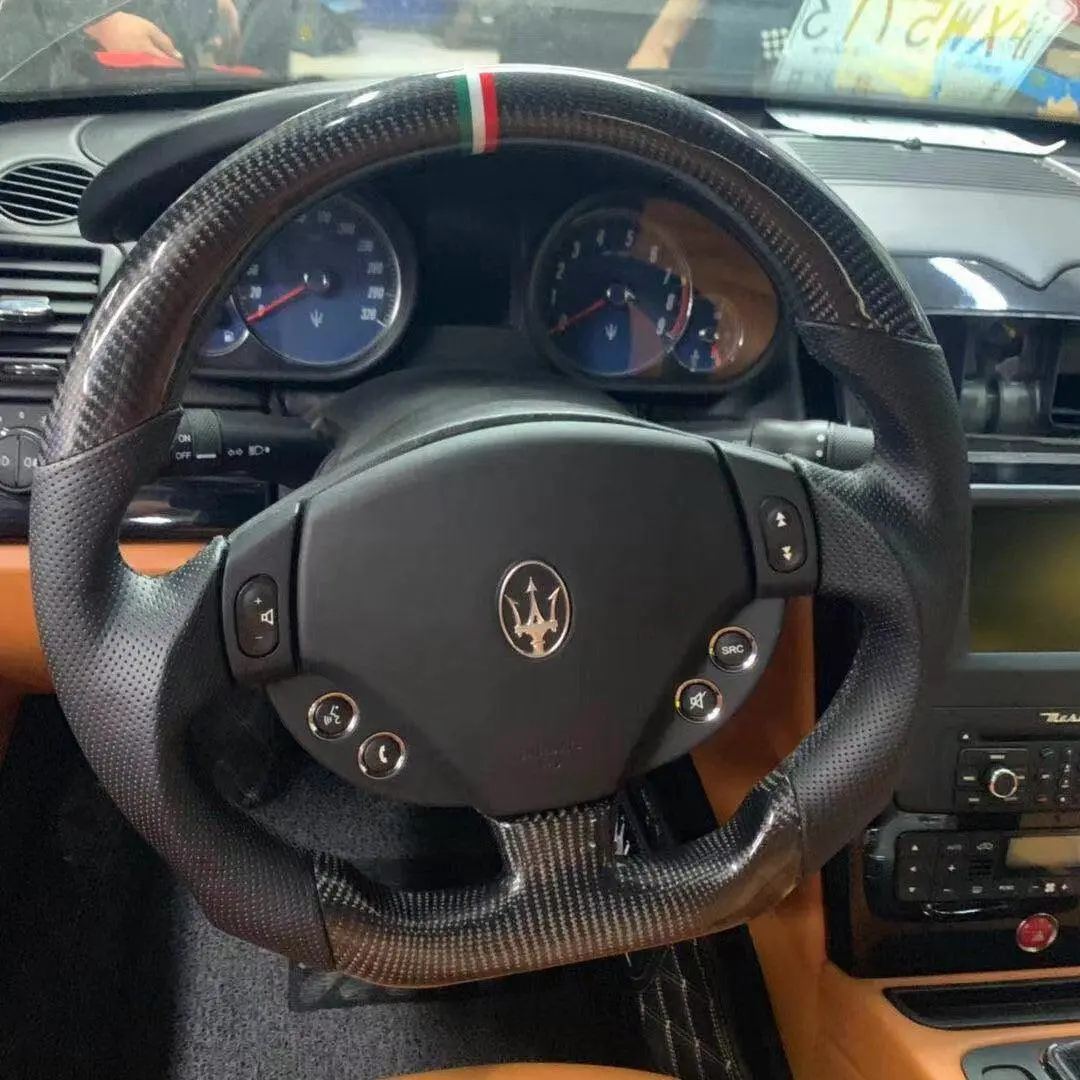 Maserati Quattroporte Granturismo Carbon Fiber Steering Wheel |Ttd Craft 1