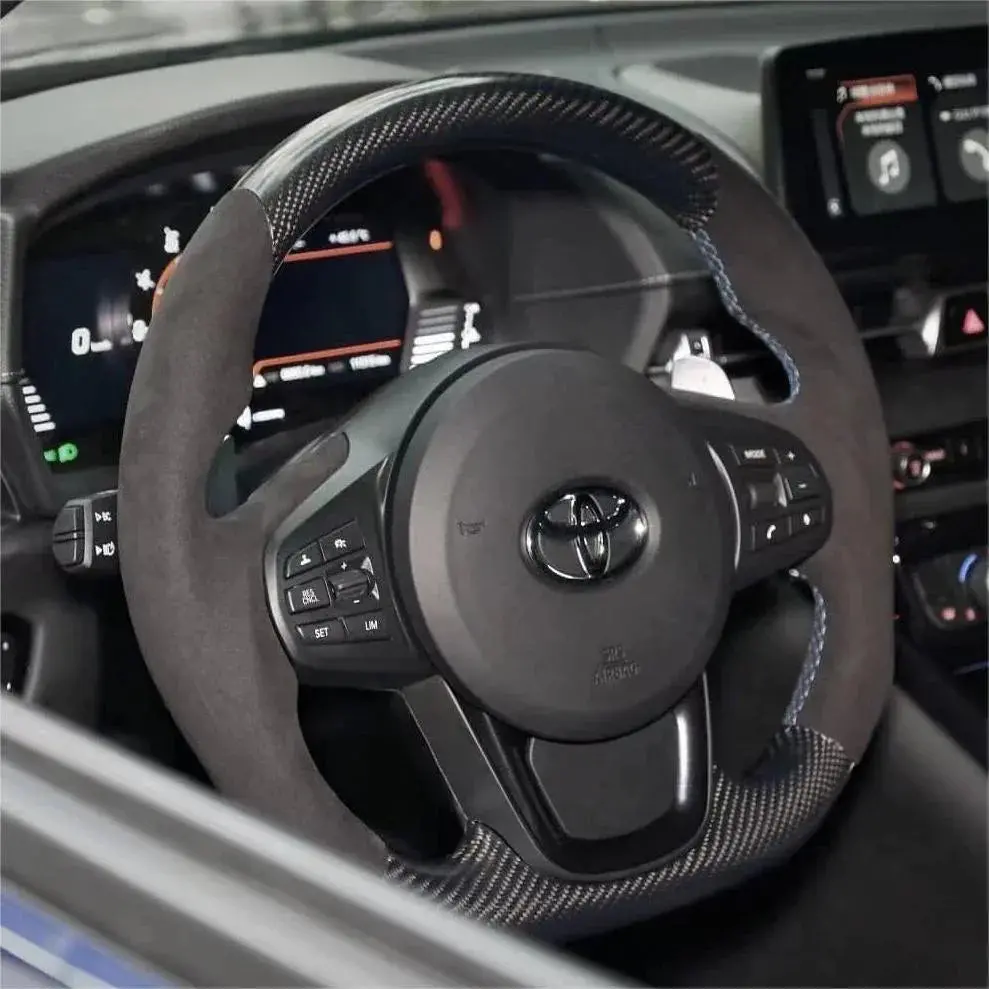 Custom Carbon Fiber Steering Wheel For 2020-2026 Supra A90 A91 Mk5 |Ttd Craft 1