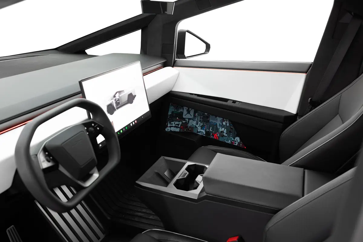 2024+ Tesla Cybertruck | Lower Door Panel (4 Piece) | Graphic Overlay | Many Styles/Colors Available 4