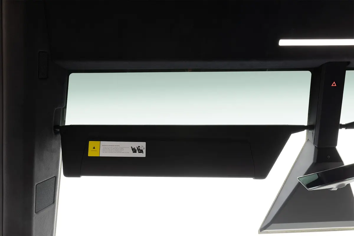 2024+ Tesla Cybertruck | 6 Piece | Blackout/Alternate Color Variants | Visor Overlay Kit 1