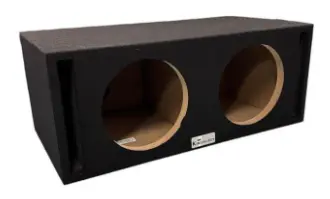 King Boxes D10dsv Dual Vented 10" Subwoofer Box 1