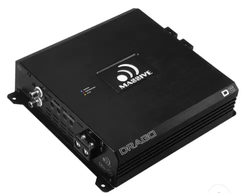 Massive Audio D6 Micro 1-Channel Amplifier 1
