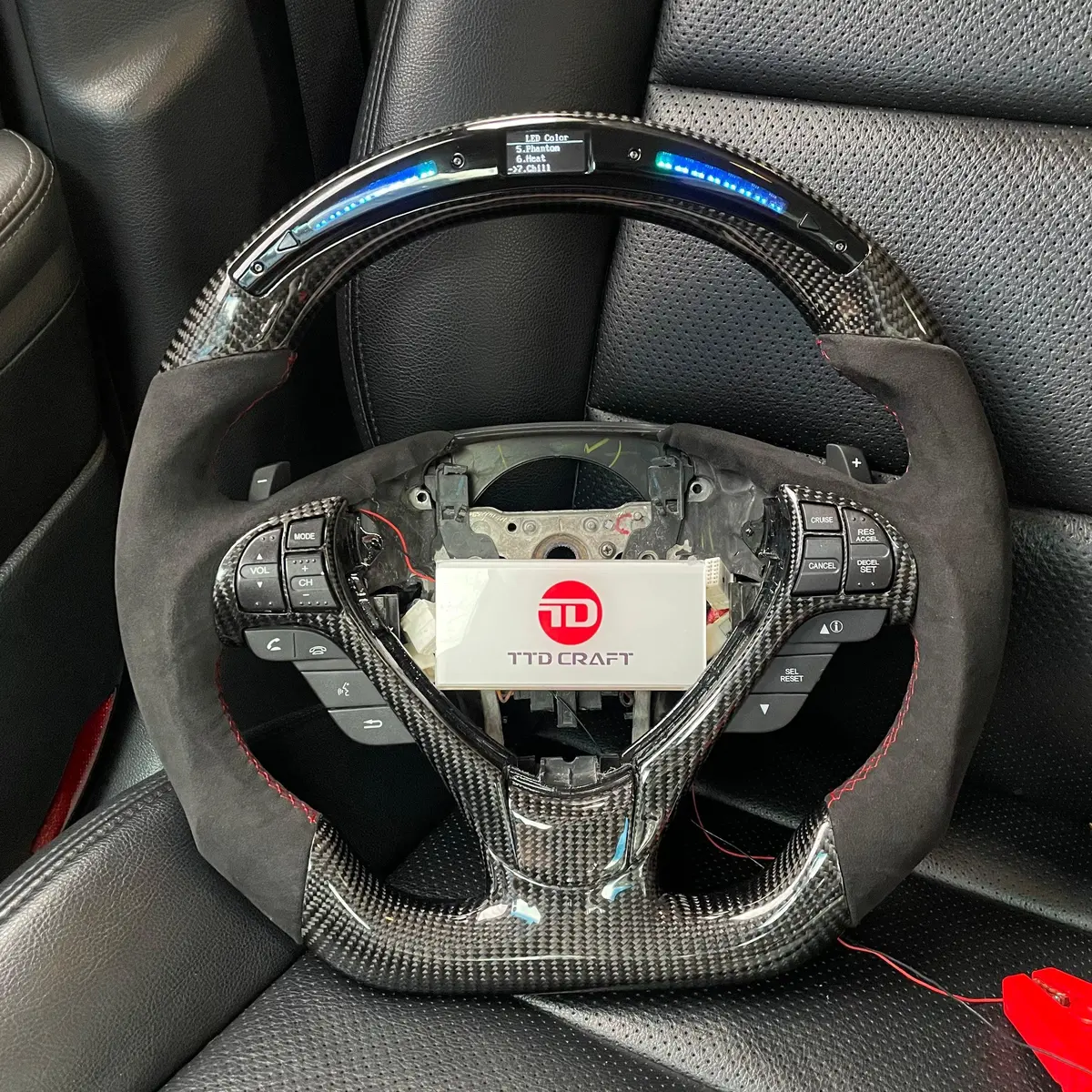 Acura Tl Carbon Fiber Steering Wheel 2009-2014 |Ttd Craft 2