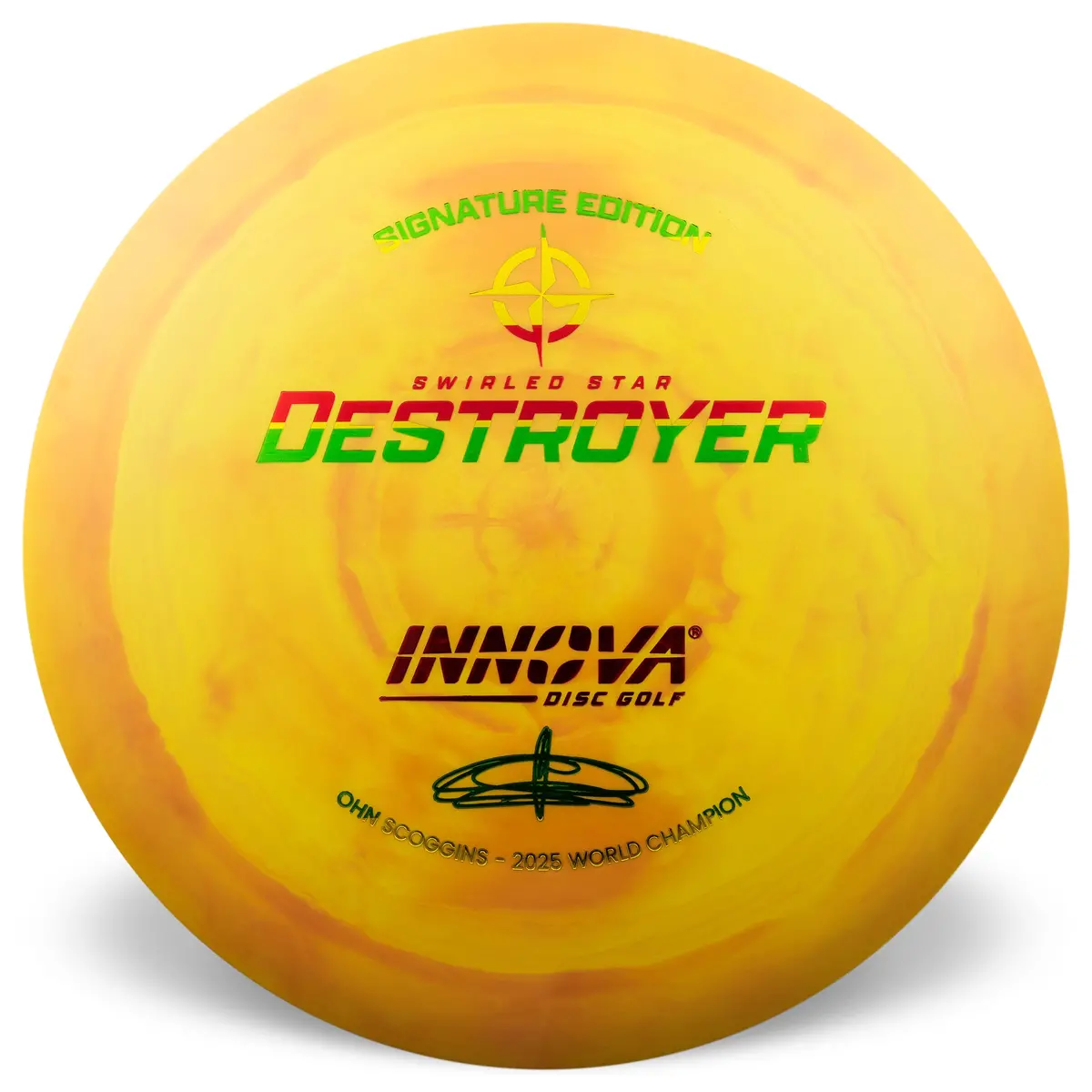 Innova Swirled Star Destroyer Ohn Scoggins Signature Edition 2025 Pro Worlds 1