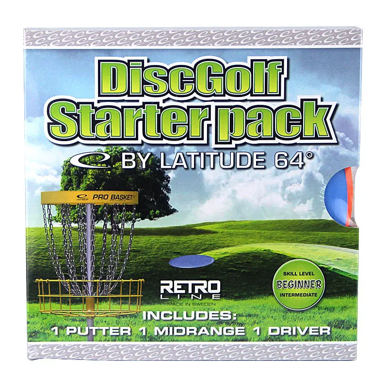 Latitude 64 Beginner Retro Line Disc Golf Starter Set 1