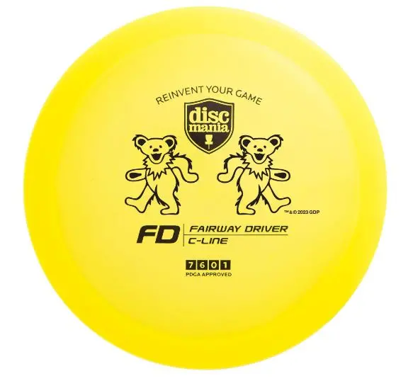 Discmania X Grateful Dead C-Line Fd Bear Pair 1