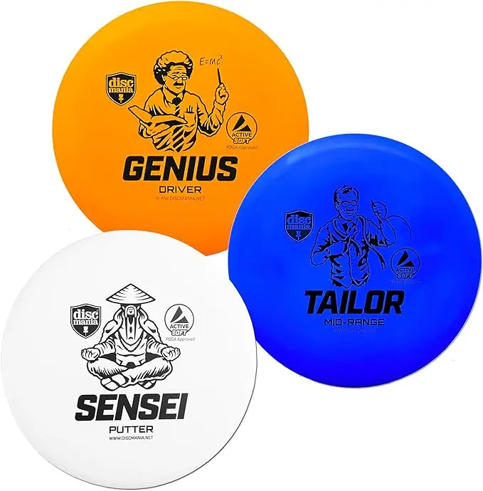 Discmania Active Soft 3-Disc Starter Set 1