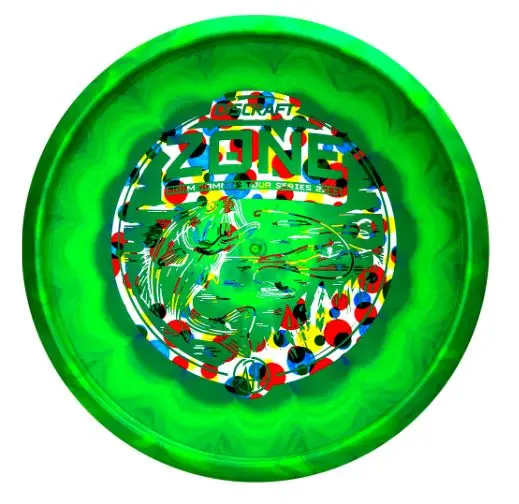 Discraft Swirly Esp Zone 2023 Adam Hammes Tour Series 1