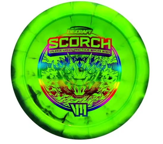 Discraft Swirly Esp Scorch 2023 Valerie Mandujano Tour Series 1