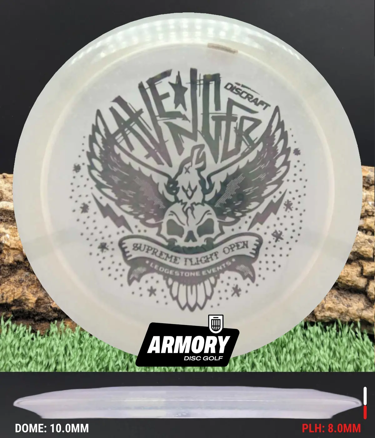 Discraft Glo Confetti Cryztal Avenger 10