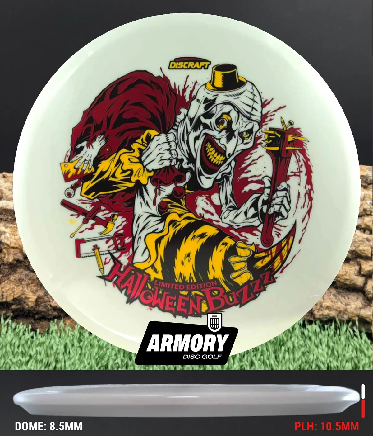 Discraft Tri-Foil Glo Buzzz - 2025 Halloween Edition 5