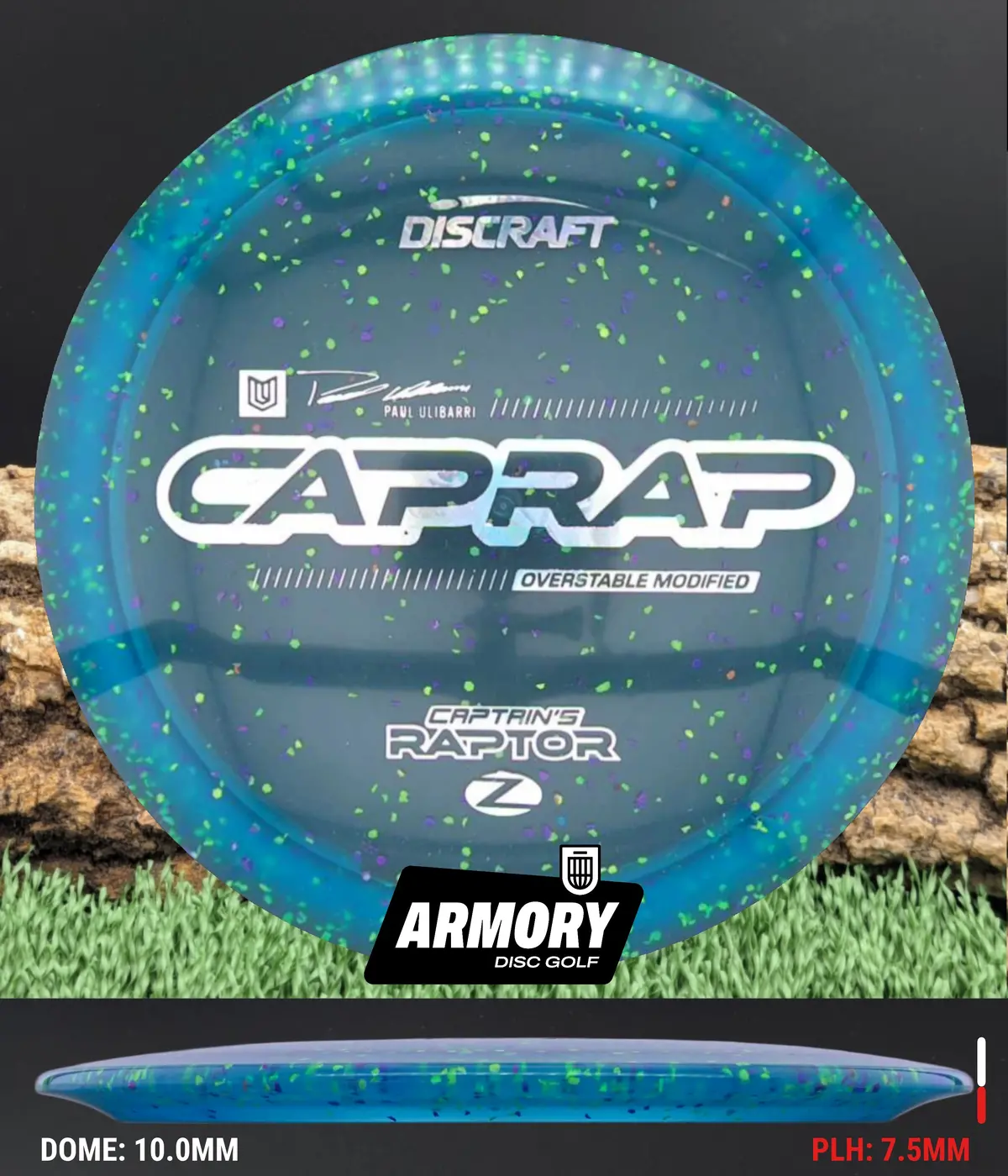 Discraft 2026 Paul Ulibarri Z Confetti Captain’S Raptor 19