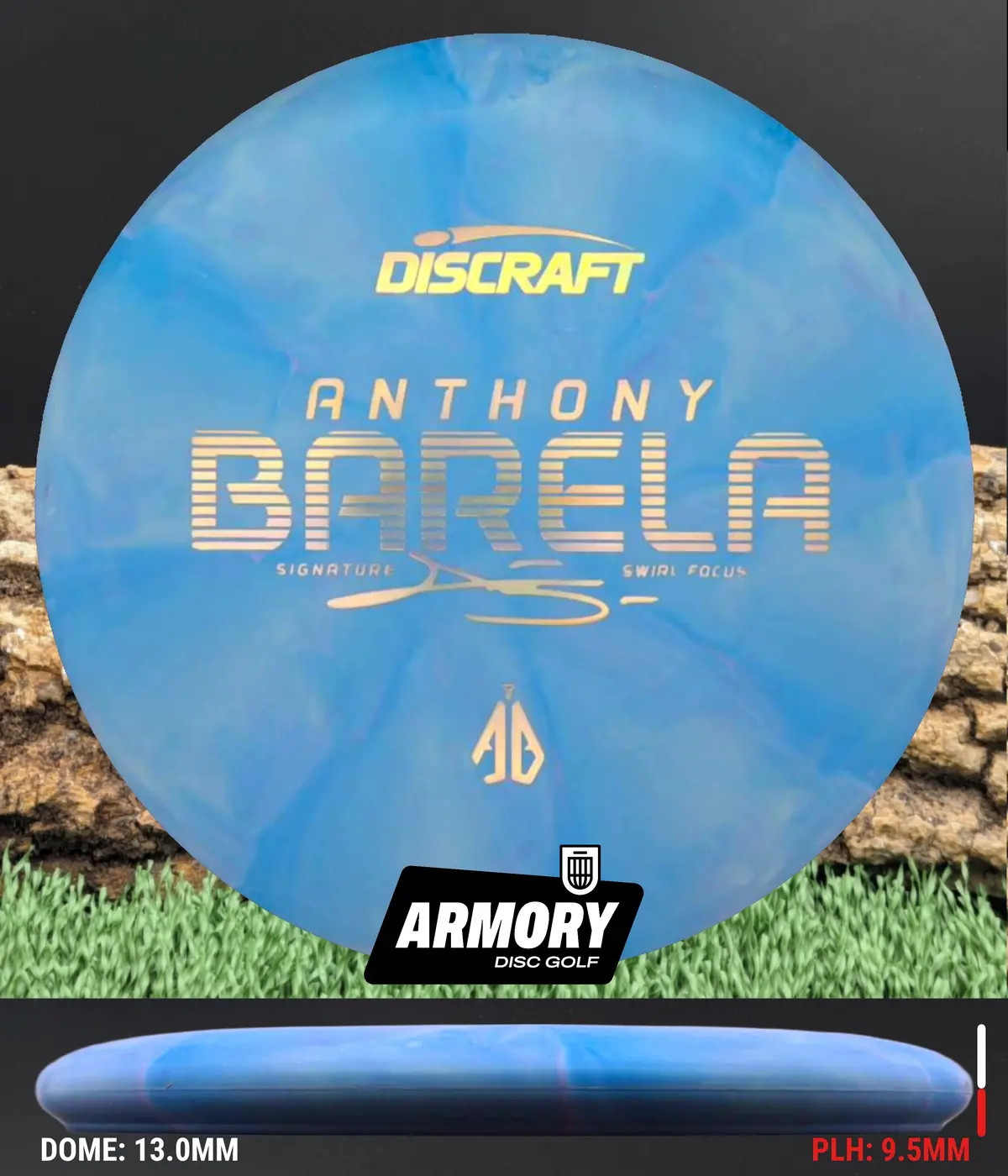 Discraft Anthony Barela Ct Swirl Focus Putter 78