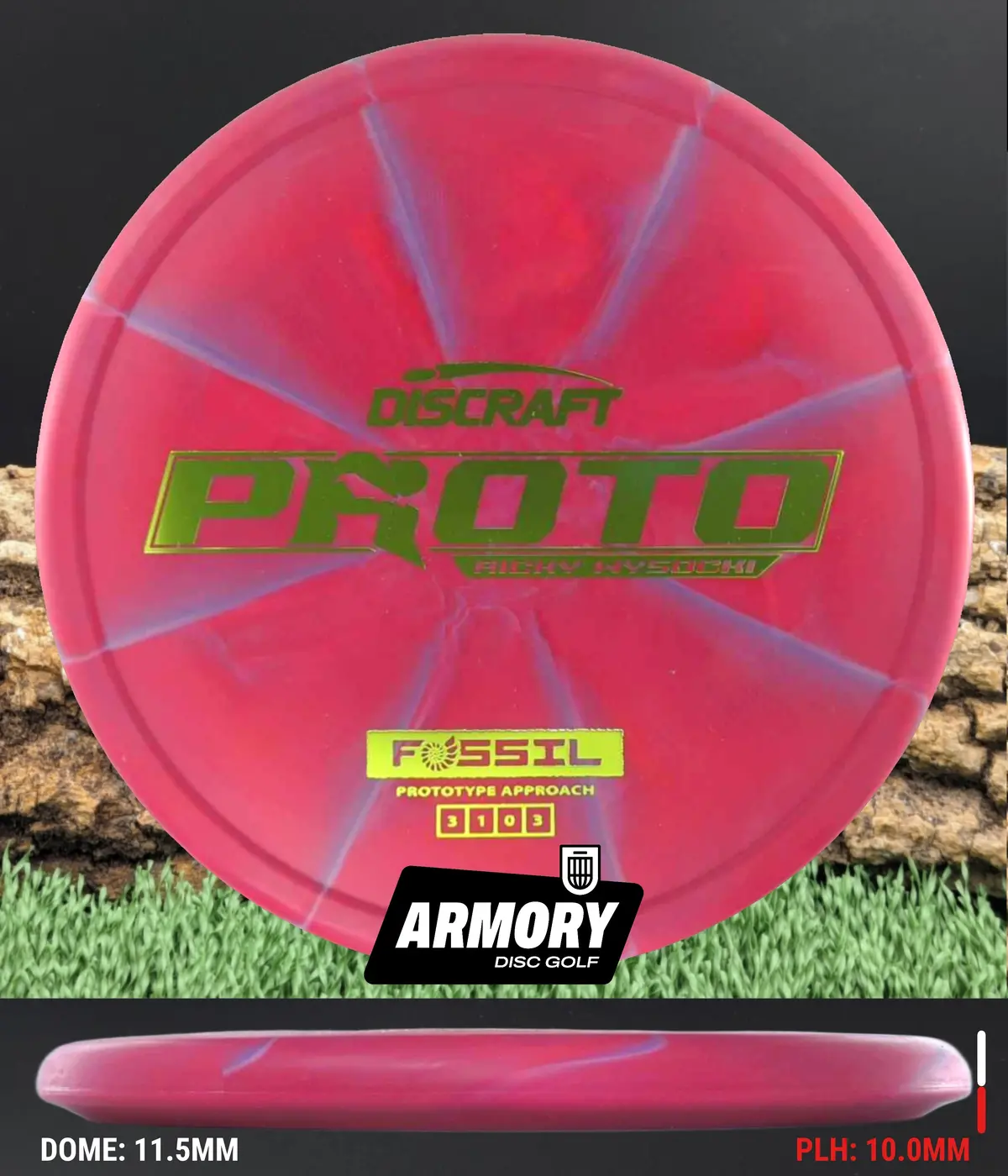 Discraft Ricky Wysocki Prototype Fossil 2