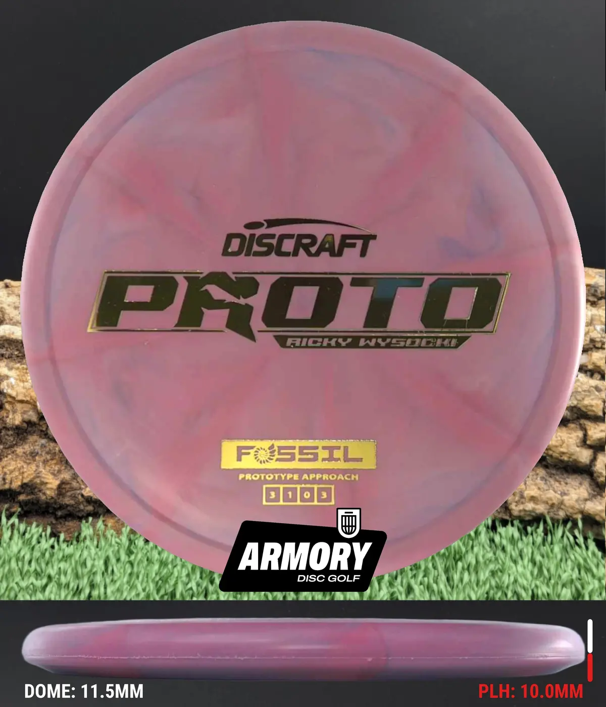 Discraft Ricky Wysocki Prototype Fossil 3