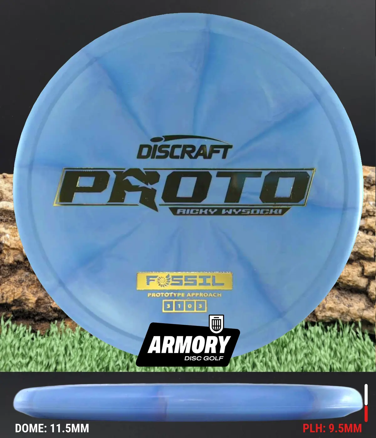 Discraft Ricky Wysocki Prototype Fossil 6