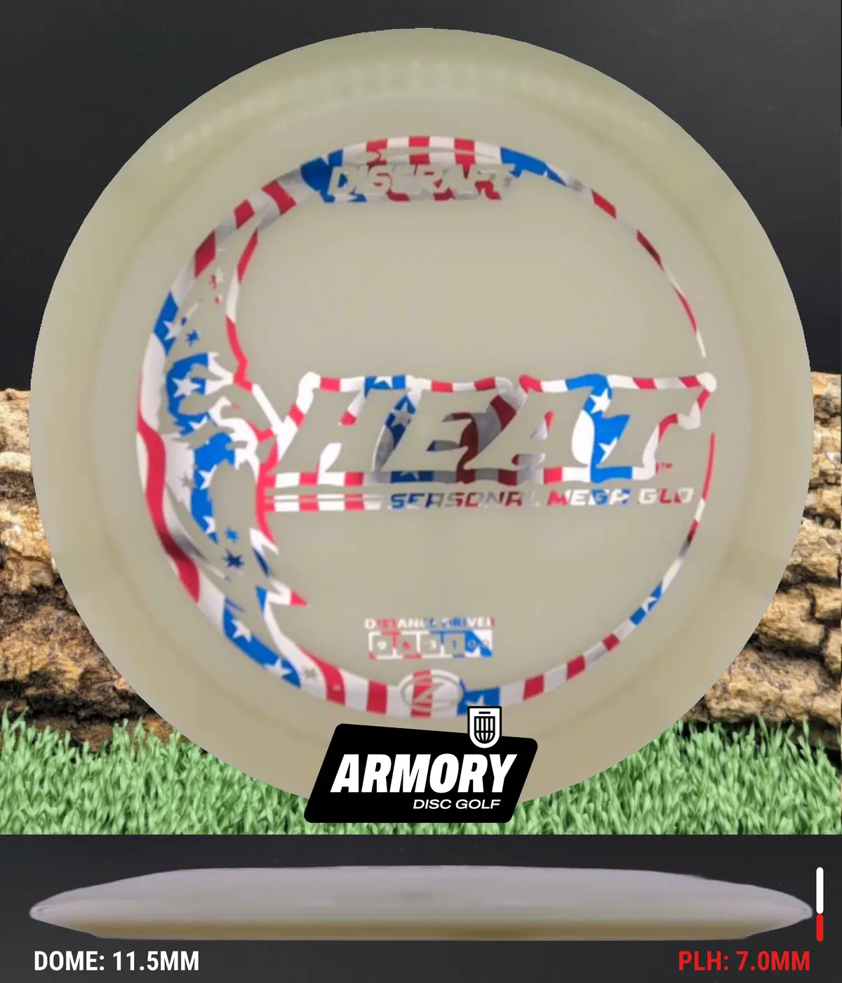 Discraft Mega Glo Heat 11