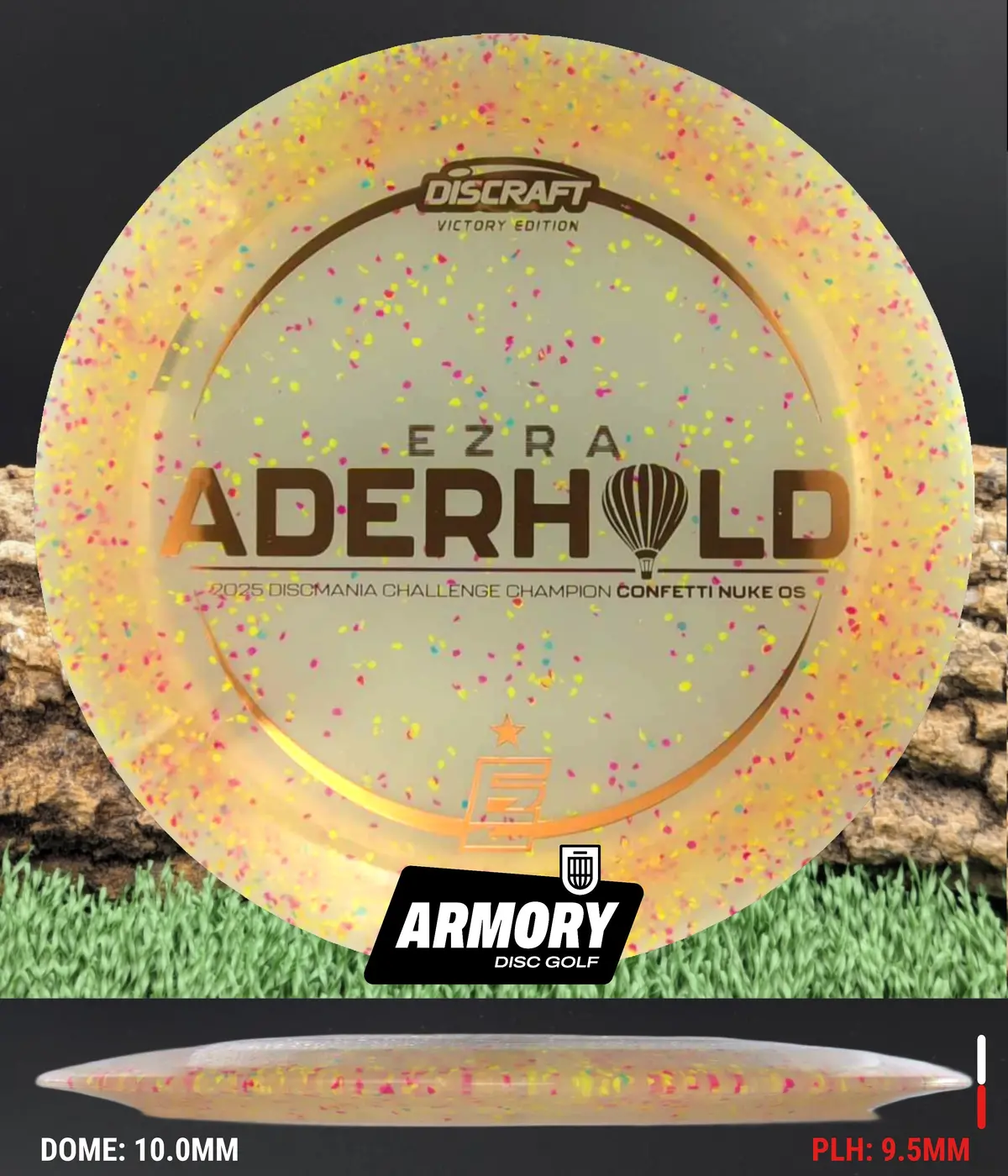 Discraft Nuke Os – Confetti Plastic (Ezra Aderhold Victory Edition) 3
