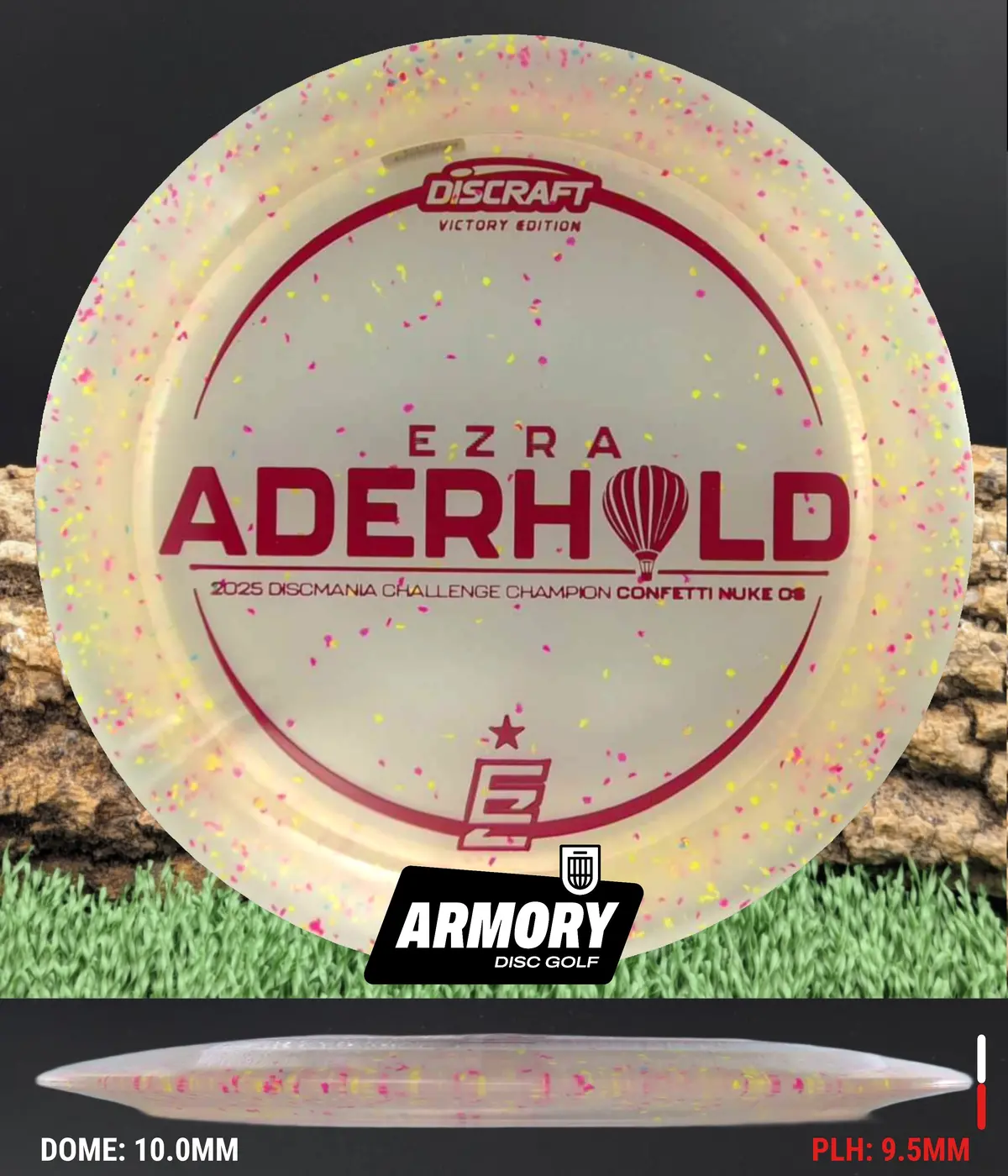 Discraft Nuke Os – Confetti Plastic (Ezra Aderhold Victory Edition) 5