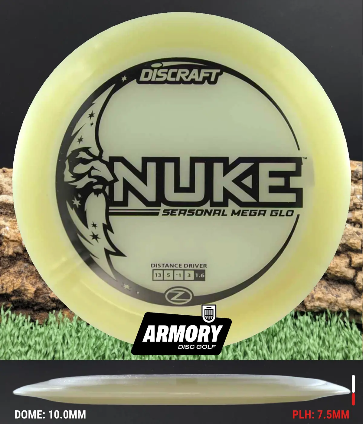 Discraft Mega Glow Nuke Overstable Distance Driver - Image 3