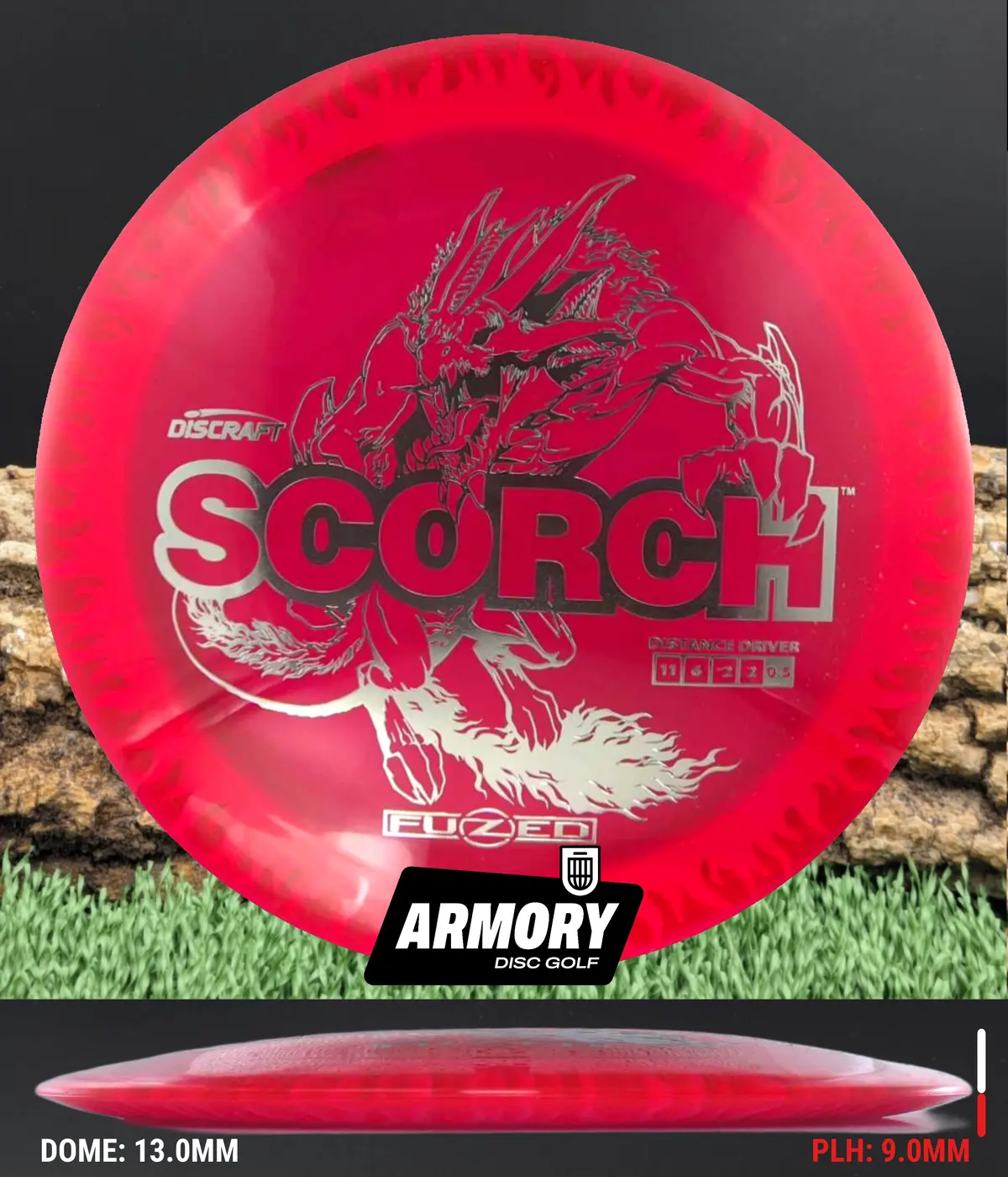 Discraft Fuzed Line Scorch – Flame Rim Z Line 4