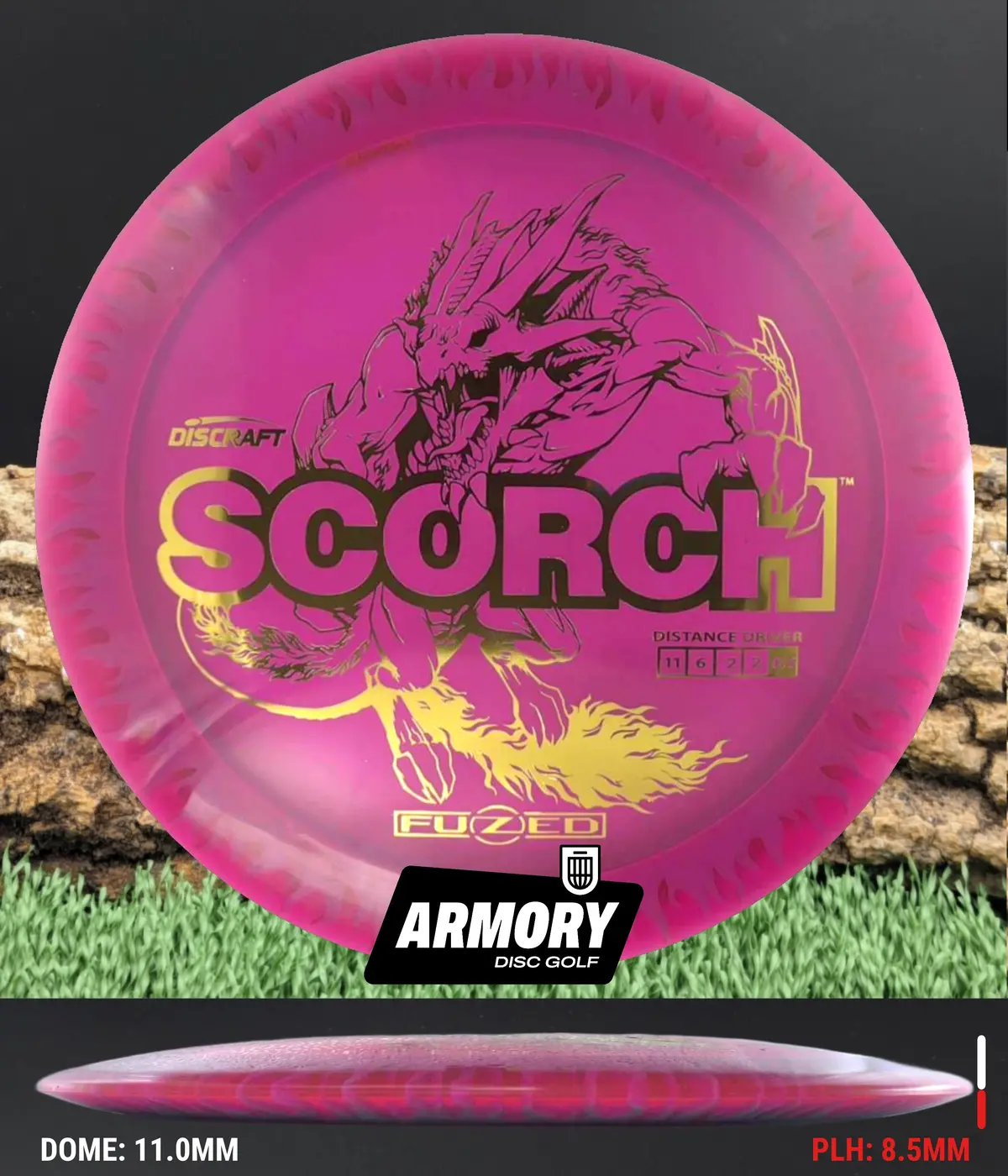 Discraft Fuzed Line Scorch – Flame Rim Z Line 11