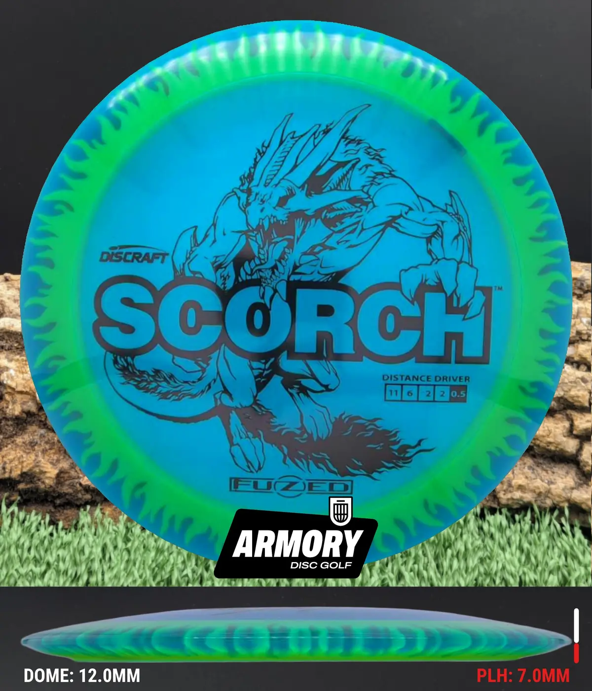 Discraft Fuzed Line Scorch – Flame Rim Z Line 11
