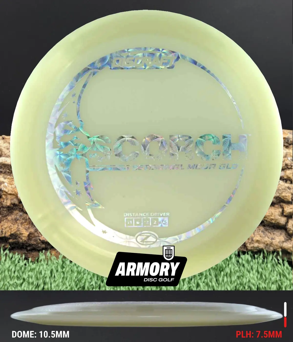 Discraft Mega Glow Scorch Long-Range Driver - Image 6